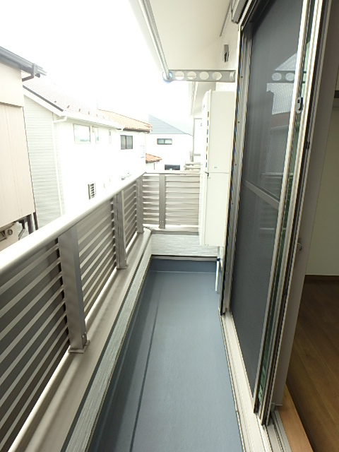 アリエス0201号室 バルコニー