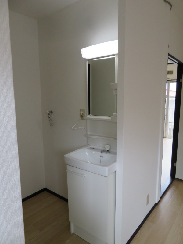 オオクマハイツ1階 洗面