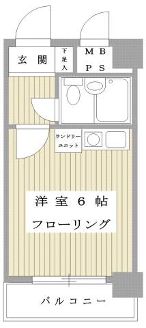 ライオンズシティ八王子2階 間取