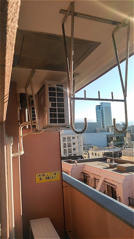 クレベール西新宿6階 バルコニー