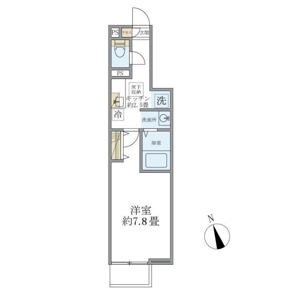 セレ西尾久1階 間取