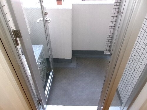 パトリア九段下3階 バルコニー　※2024年1月撮影