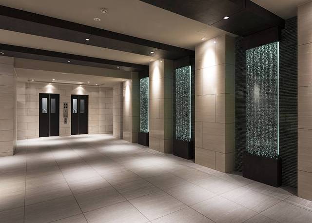 グランド・ガーラ門前仲町4階 分譲ならではのスタイリッシュなエントランス