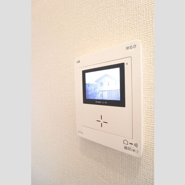 ルミエール202号室 モニター付きインターホン