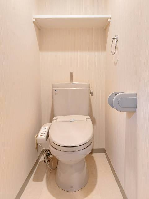 ガーラ新宿下落合 落ち着いた色調のトイレです