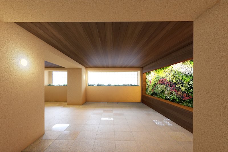 レジディア麻布十番Ⅱ3階 エントランス