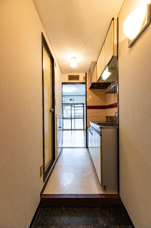 沼袋ハイム 玄関