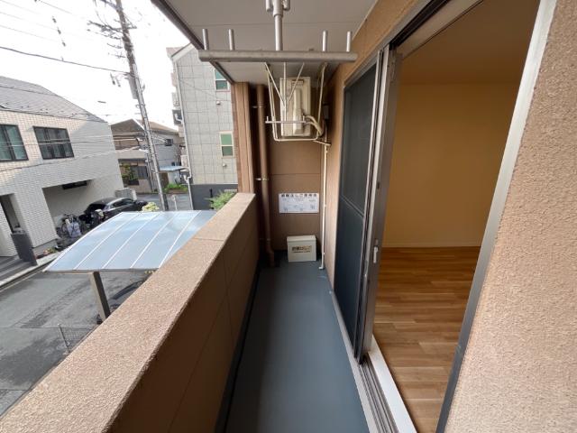 パークハイム江北203号室 ベランダ