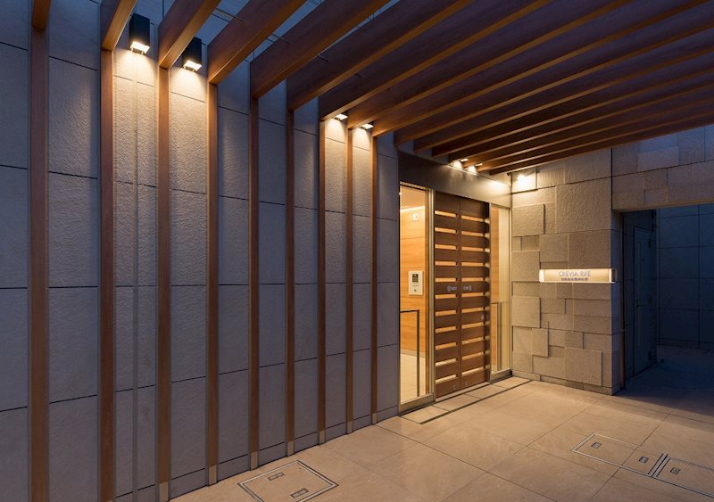 クレヴィアリグゼ世田谷松陰神社前5階 エントランス