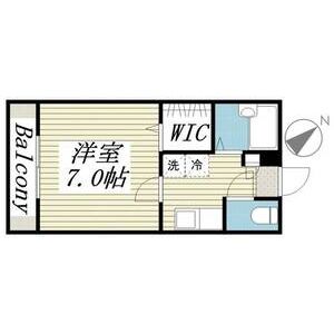 パレアージュ0306号室 間取