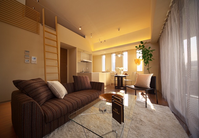 レジディア文京湯島Ⅲ リビング