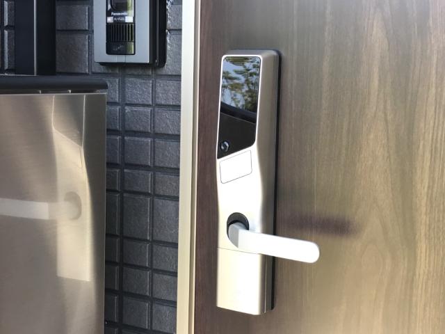 川口市大字安行領根岸　アパート新築工事203号室 電子キー（イメージ）