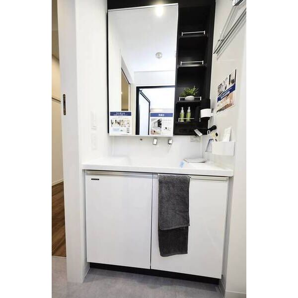 パークルール大手町0302号室 洗面