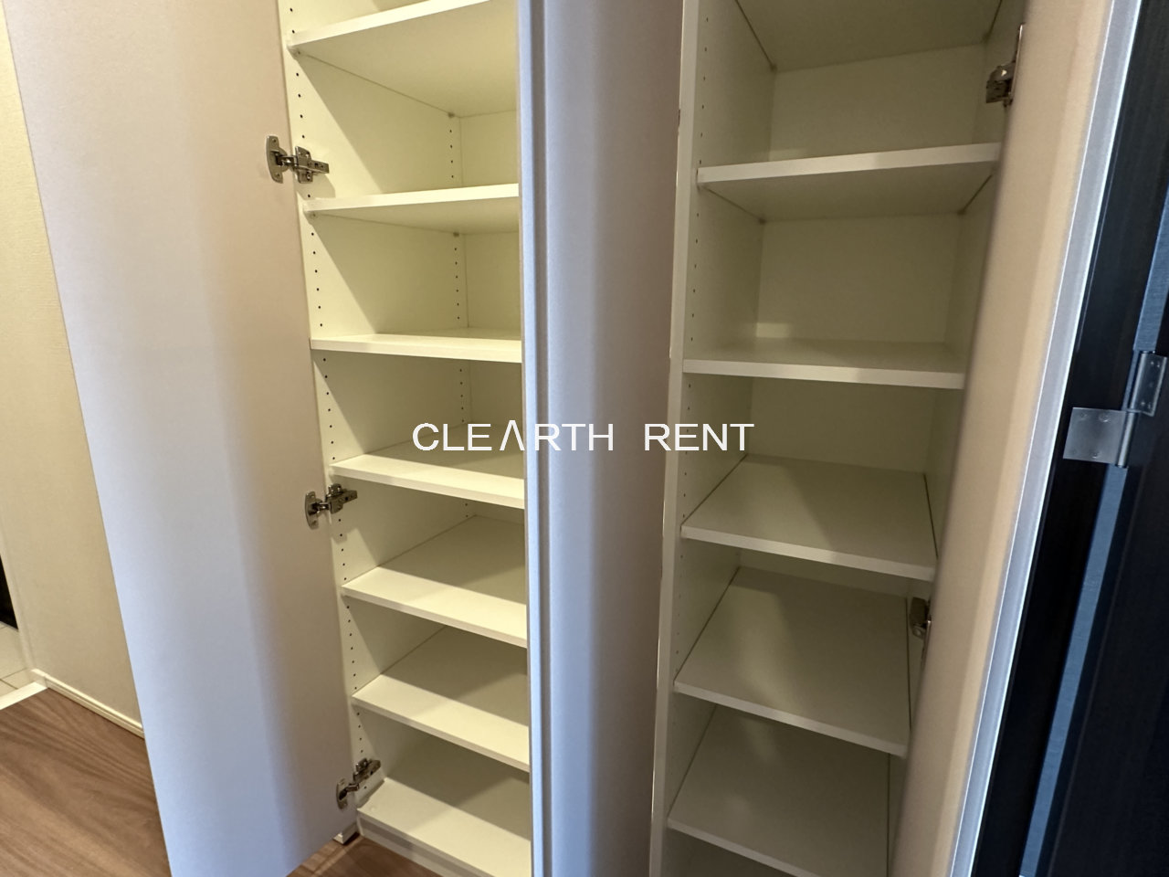 コンシェリア目黒本町 ＴＨＥ ＲＥＳＩＤＥＮＣＥ4階 廊下にも収納スペース/いたるところに収納がありお部屋が片付きます