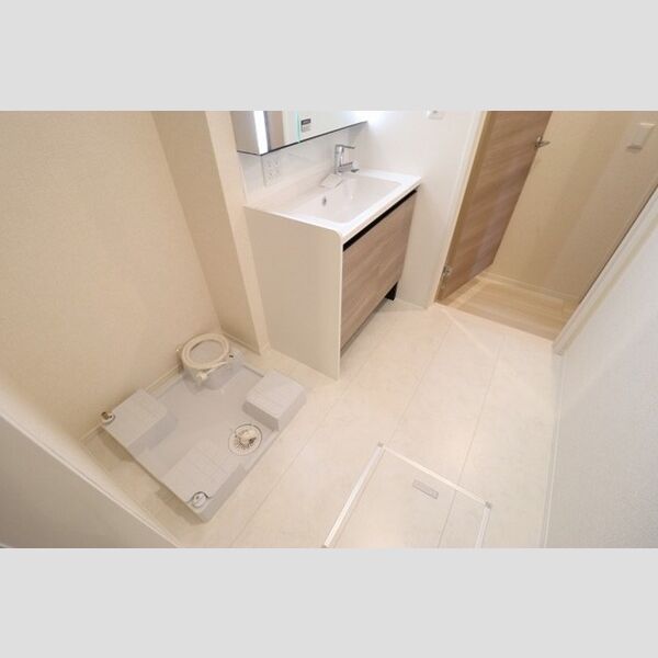 アベニール308号室 洗面所　洗髪洗面化粧台あり