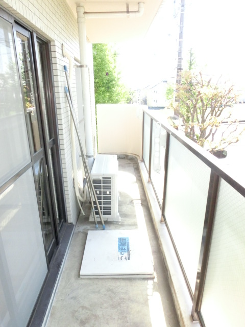 パレス武蔵野台壱番館0201号室 バルコニー