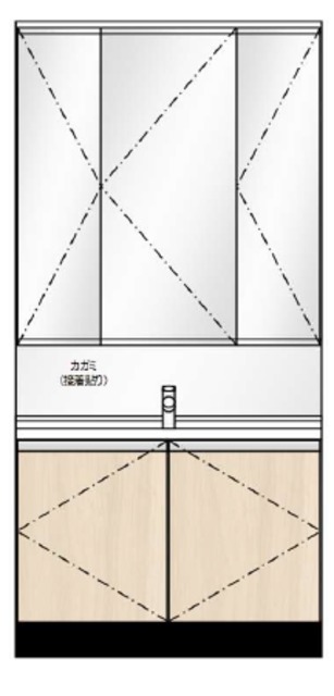 ｅｋｉｓｍ国立 洗面