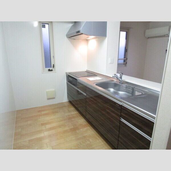 フルール　ポワール 対面式3口IHヒーター付システムキッチン