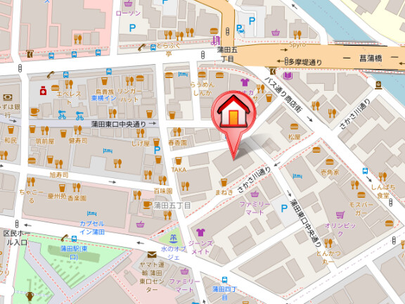 レジディア蒲田5階 null