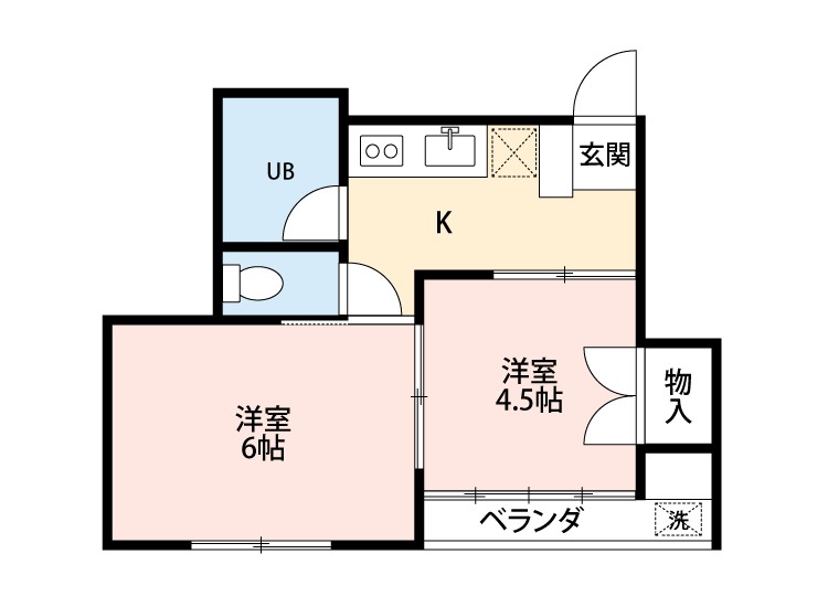 プリュニエ鎌ケ谷1階 間取