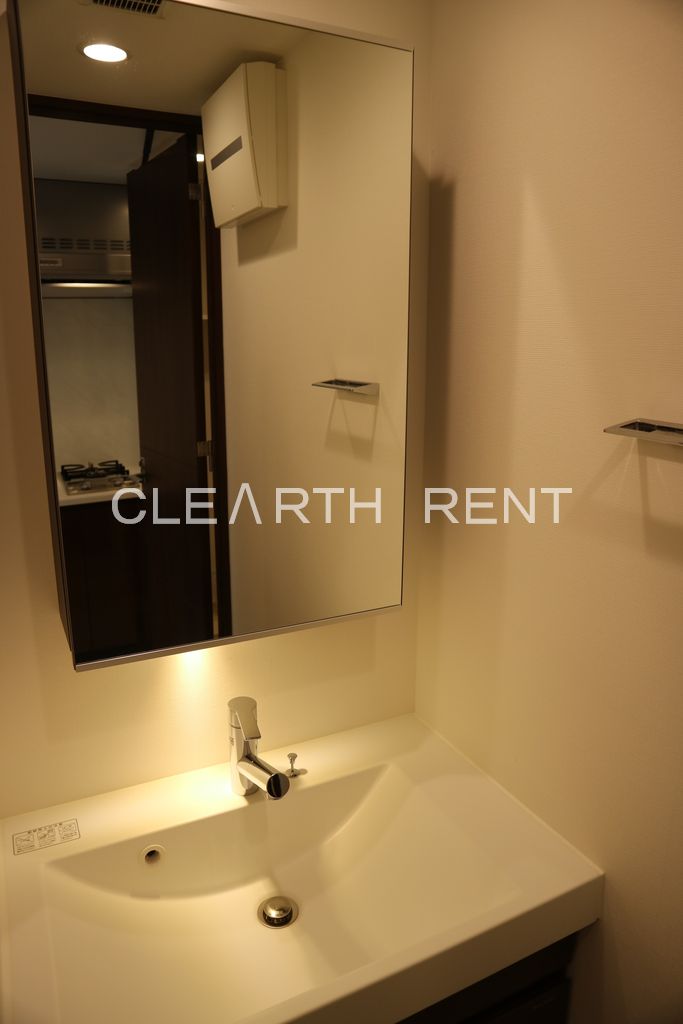 コンシェリア大崎 ＣＲＯＳＳＩＡ 人気設備の独立洗面台