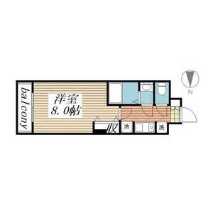 モカネスト久が原0504号室 間取