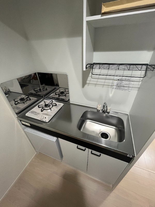 ソレアード相模が丘3階 ミニ冷蔵庫付き・1口ガスコンロ付き