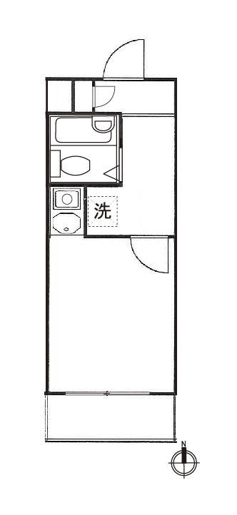 クレッセント三軒茶屋地下1階 間取