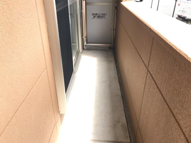 バーニーズⅠ102号室 ベランダ
