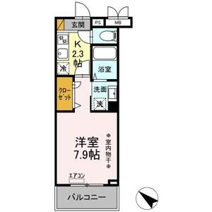 AGREVE508号室 間取