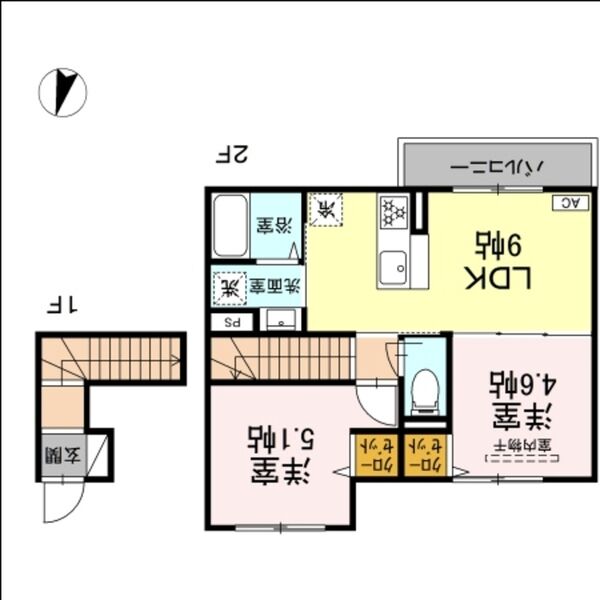 ブランポルテ203号室 部屋その他