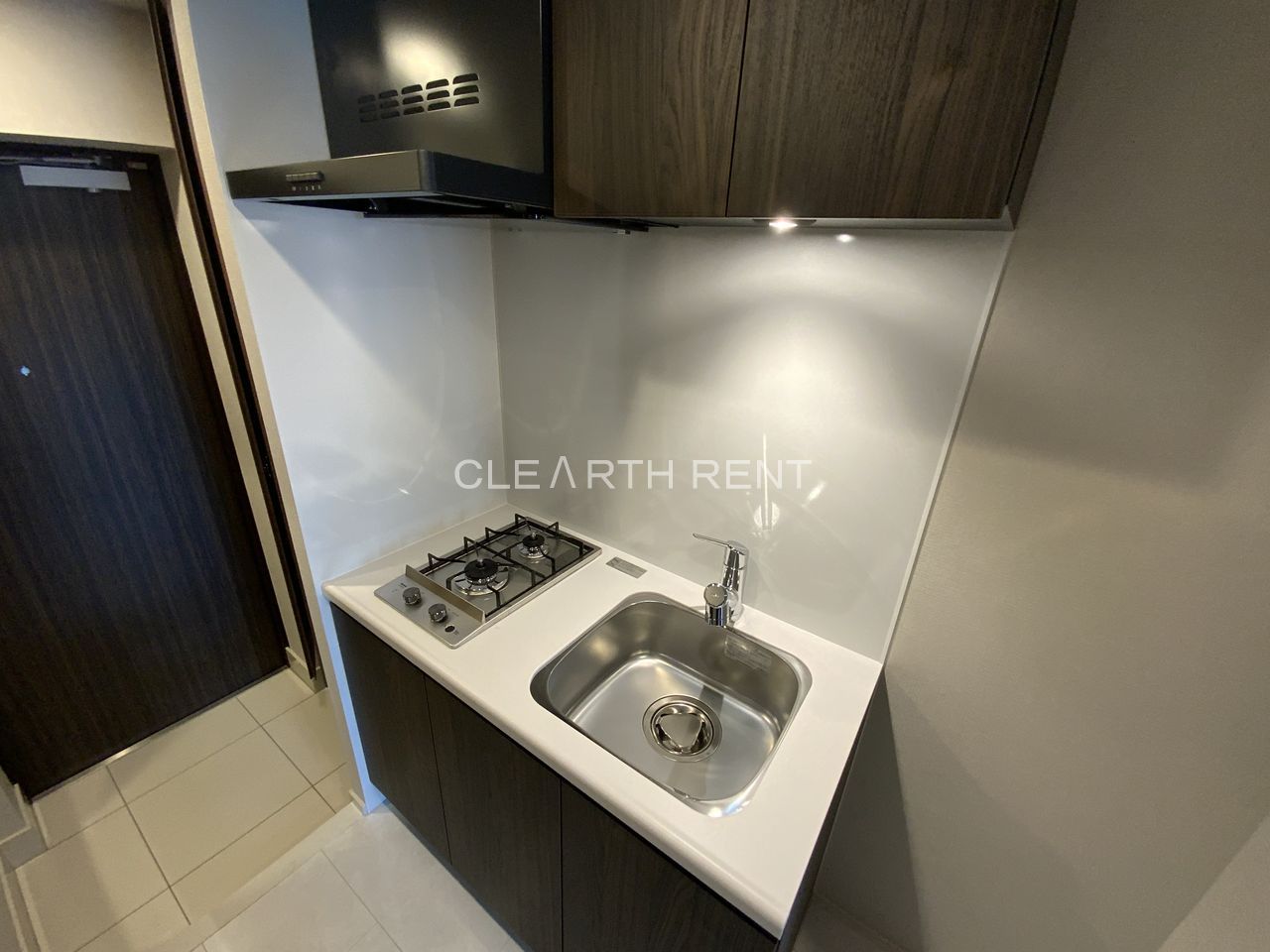 コンシェリア横濱元町 ＴＨＥ ＲＥＳＩＤＥＮＣＥ2階 2口ガスコンロ・浄水器付きシステムキッチン