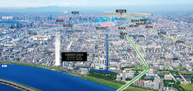 グランド・ガーラ東大島6階 null