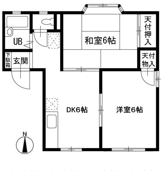 エントピアⅡ2階 間取