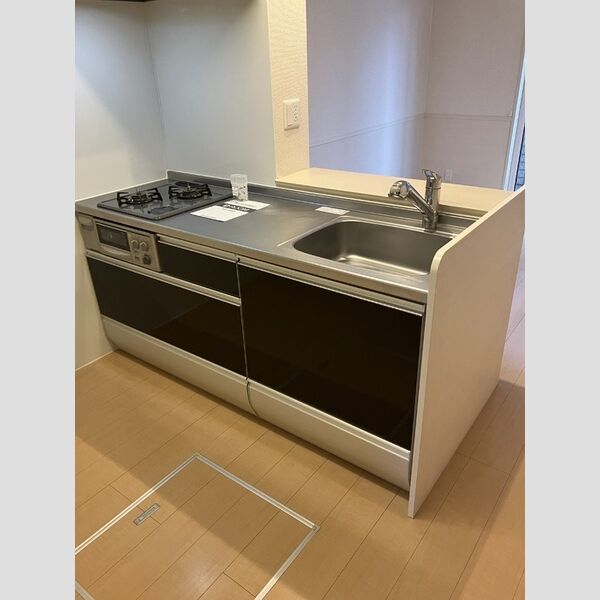 シャルマン 対面式2口ガスコンロ付システムキッチン