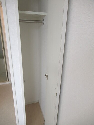 スタジオスクエア住吉3階 クロゼット※同タイプ別部屋前回募集時2023.6撮影