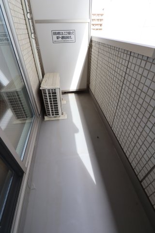 ジェノヴィア原木中山0413号室 バルコニー