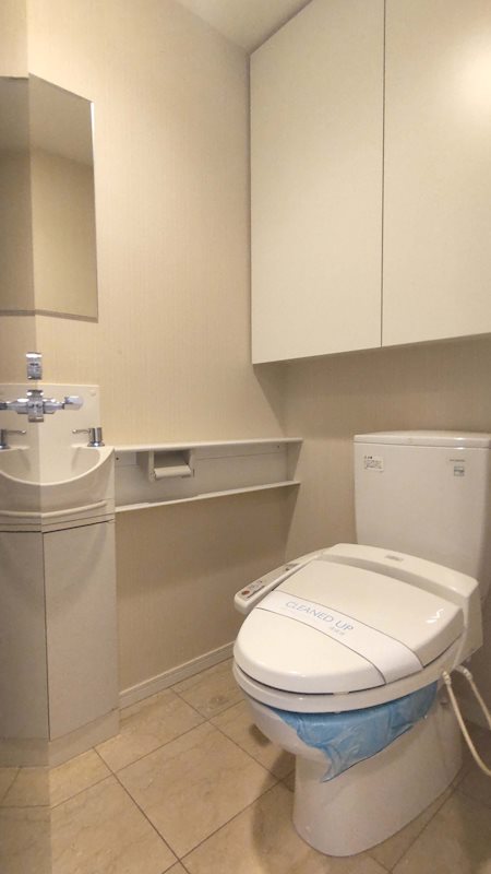 レジディアタワー麻布十番12階 トイレ