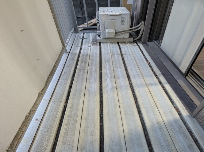 松ノ木第１ハイデンス1階 バルコニー