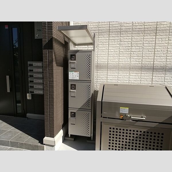 プルメリア203号室 宅配BOX