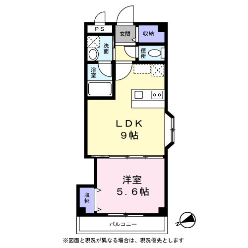 利右衛門壱番館0203号室 間取