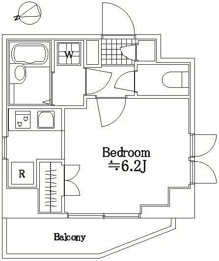 ドルチェ東京向島404号室 間取