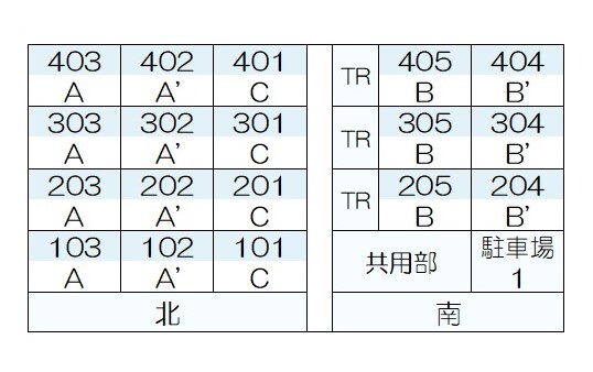 プラティーク馬事公苑(E-180)3階 部屋その他