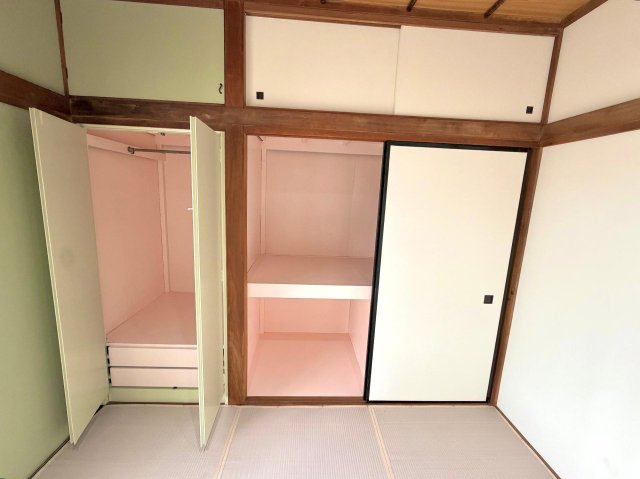陽だまりとそよ風のルリアン 豊富な収納でお部屋すっきり。お部屋を広く使える収納力です。