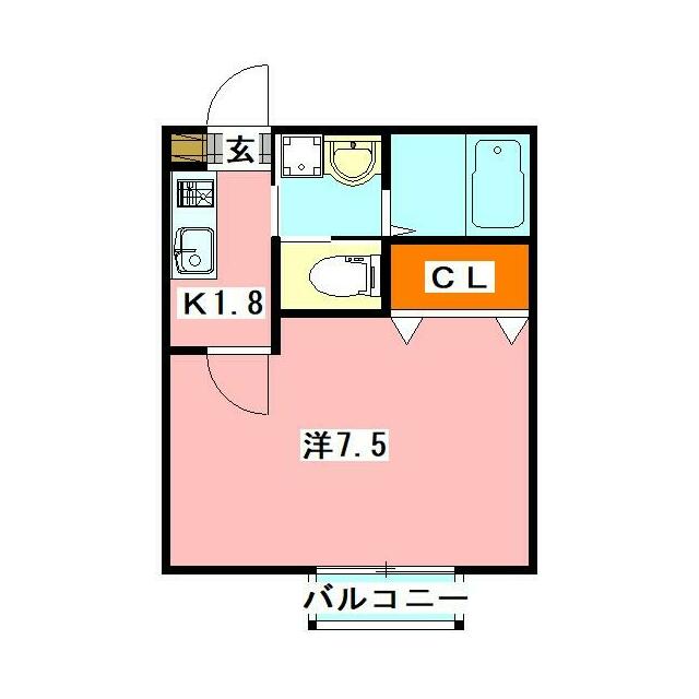 ディアリオ2階 間取
