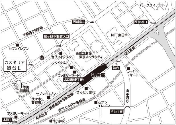 カスタリア初台Ⅱ3階 null