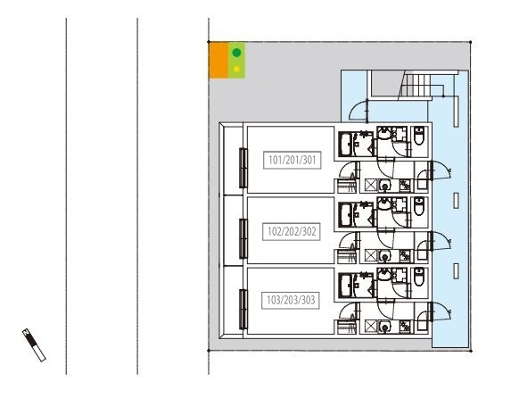 ＮＥＷＡ2階 部屋その他