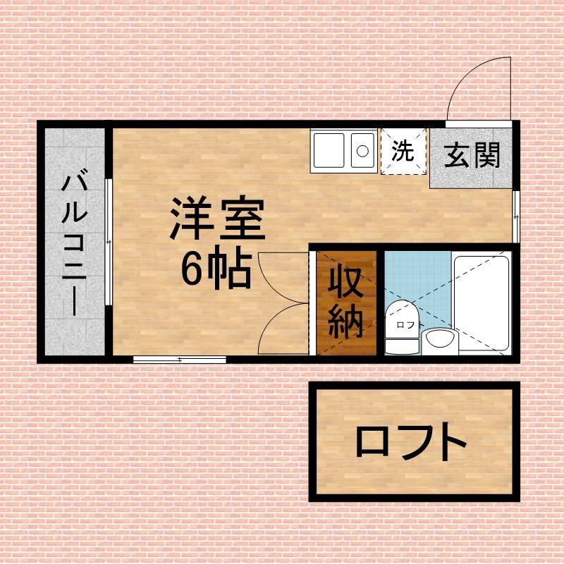 ライブフォー2階 間取