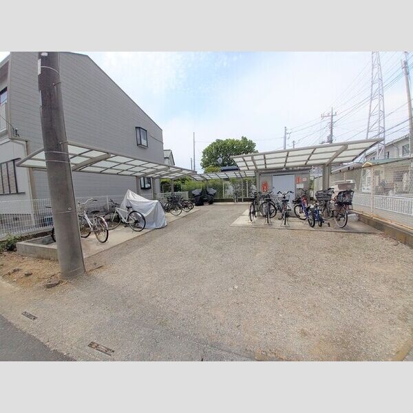 ライフタウニーA街区　2号棟 駐輪場