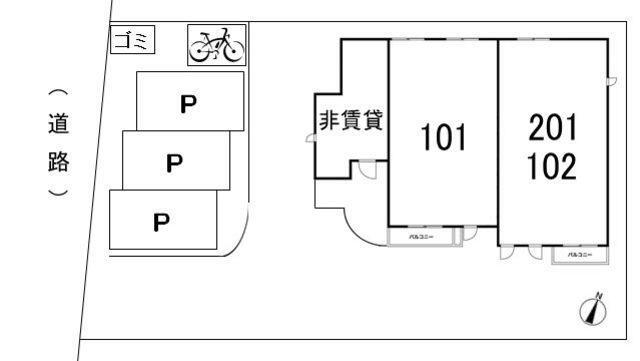 Ｌａ　Ｌｕｃｅ1階 部屋その他